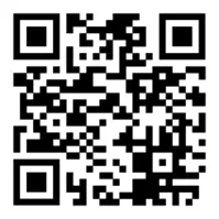 A black and white qr code on a white background.